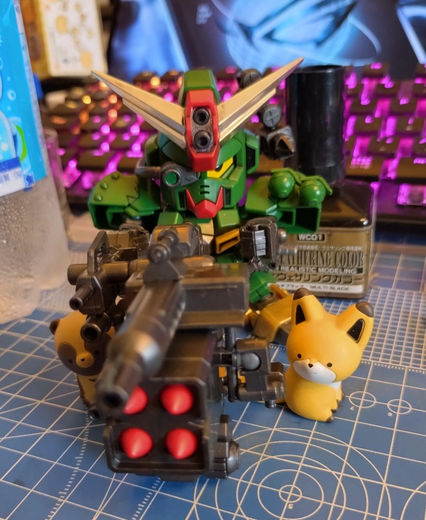 メガランチャーモードも文句なくかっこいいっす！！ タヌキツと一緒に往年のスーパー戦隊必殺技的な。