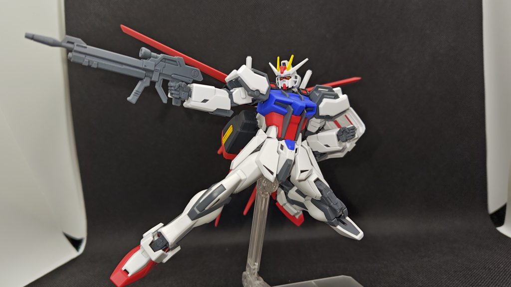 お馴染みの種撃ちポーズ。