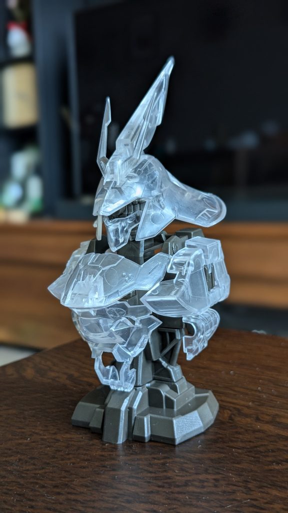 今回の外装はクリアでした！クリアのままでも格好良かったす。