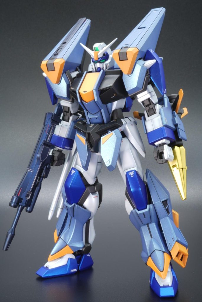 アサルトシュラウドに合うパールがなかったので、自分でマイカパウダーを調色して塗装をしました。ランサーダートはギチギチだったので、かなり隙間を拡張し、ネオジム磁石を組み込んで塗装剥げを防止しています。