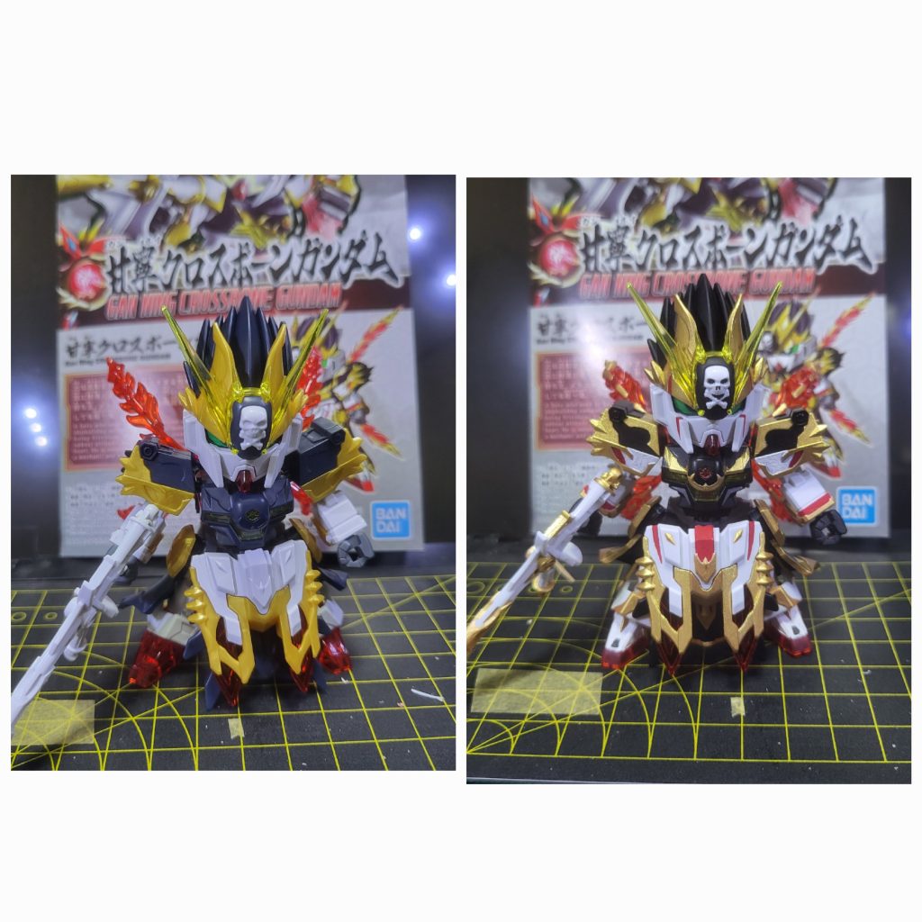 何より細かい塗りが意外と多かったってのも時間かかった理由としてください(gundam-kao5)