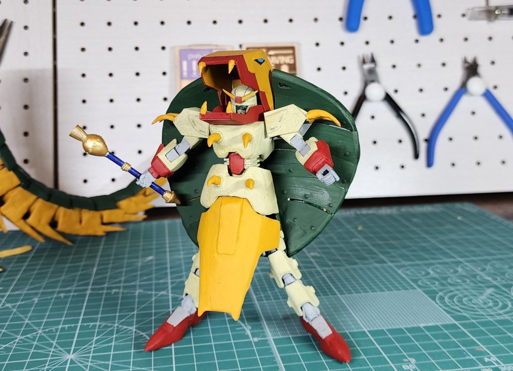 尻尾と分離！　MF形態へ