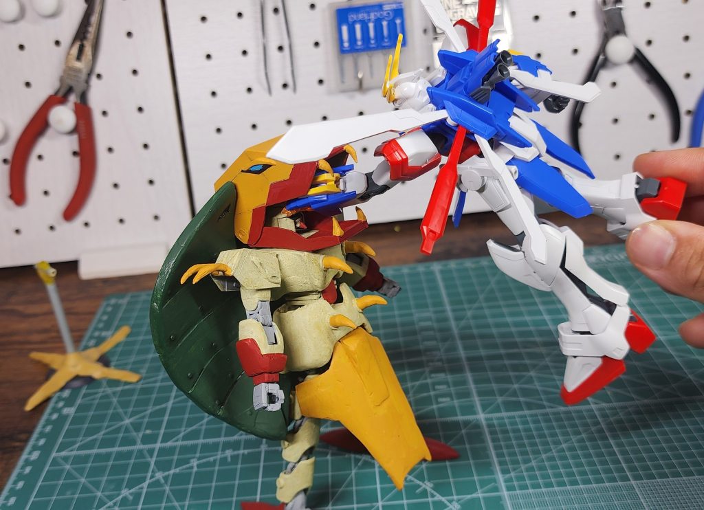 初左手ゴッドフィンガーの餌食となりました