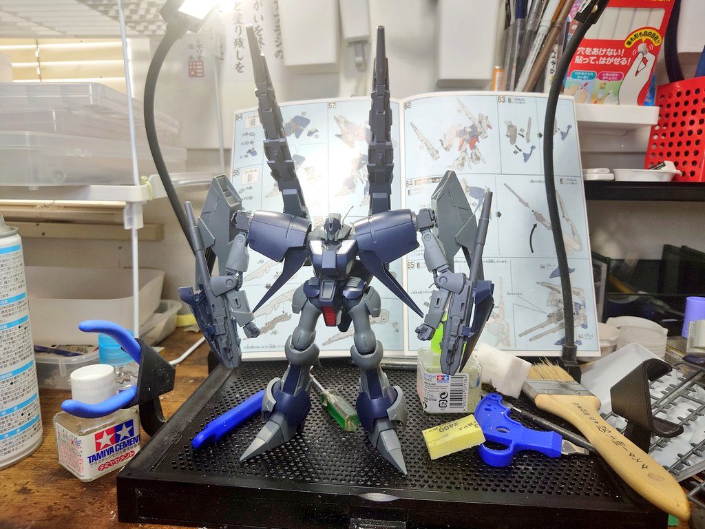 バイアラン・カスタ厶２号機の素組