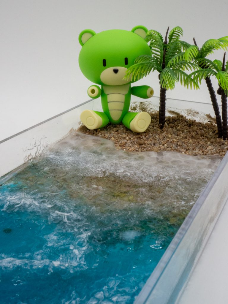 海を眺めながらひとやすみ😀