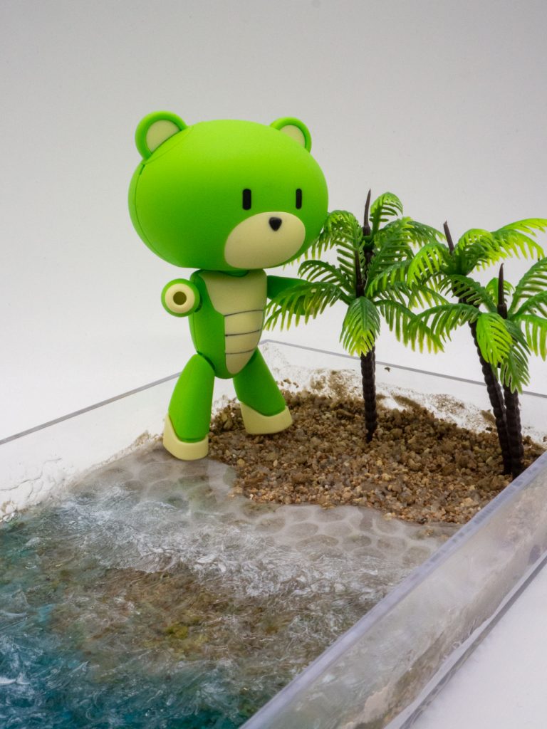 遊び終わって浜辺をお散歩です。 【NGカット】