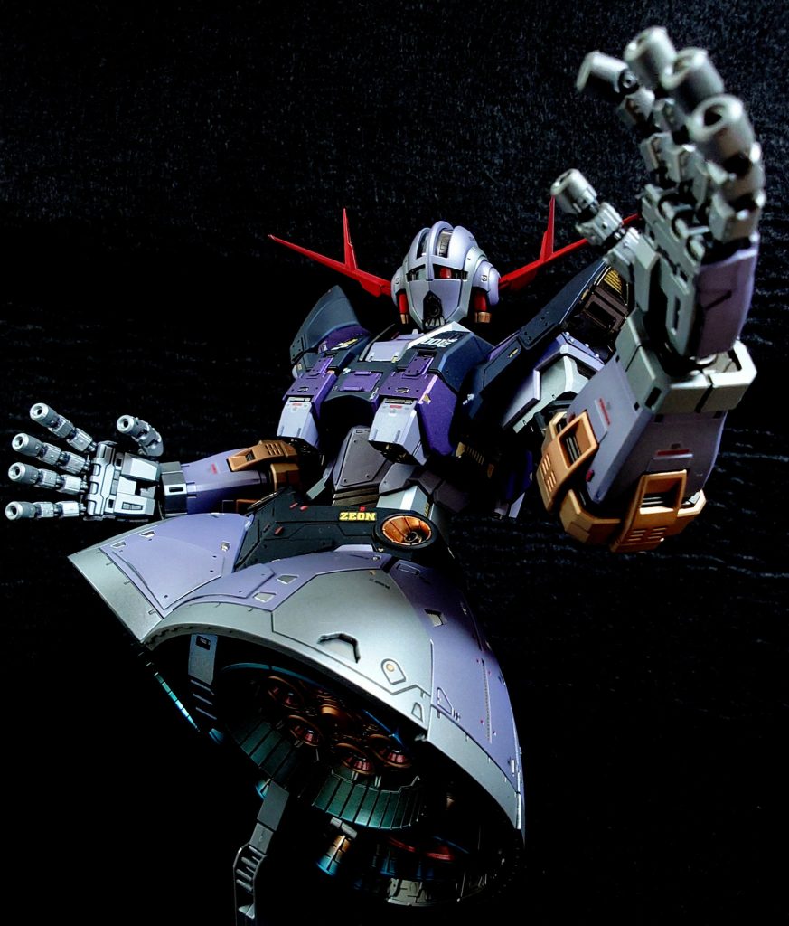 RG ジオング メタリック 全塗装–2枚目/制作者:wat798