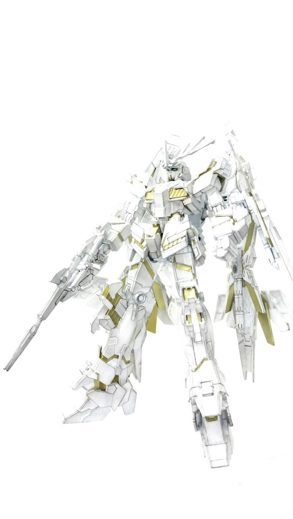 ユニコーンガンダム・ピュアブライト–4枚目/制作者：かえる
