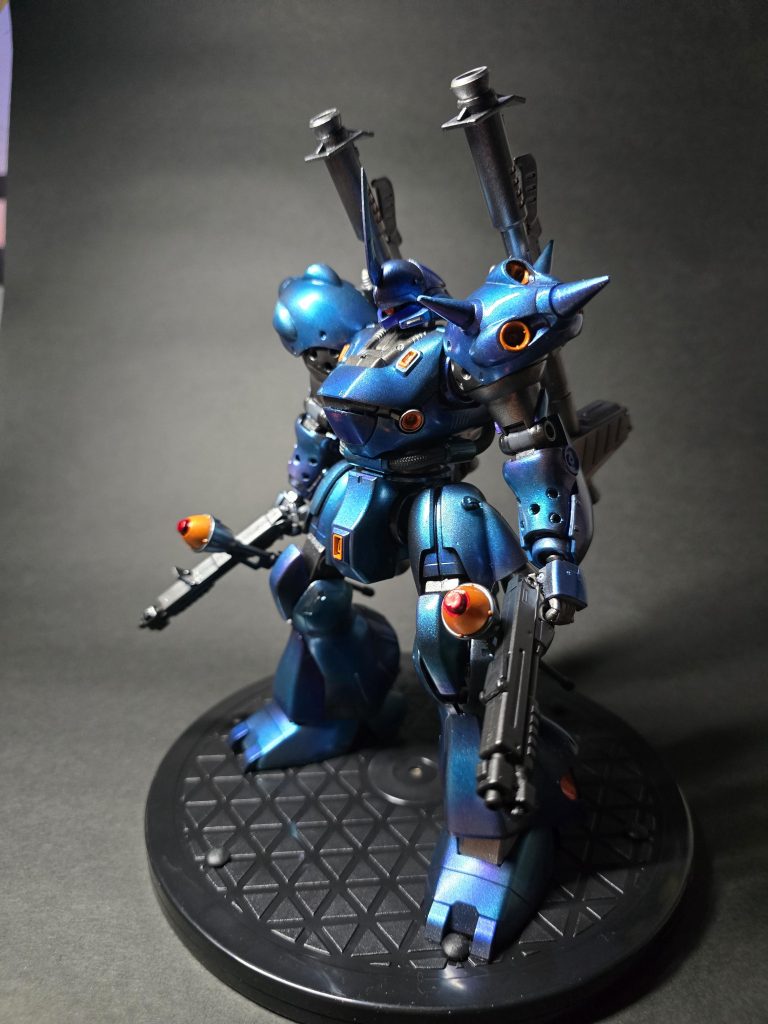 武器をフルマウント！（チェーン・マインは塗装が面倒で置いてきました（笑））