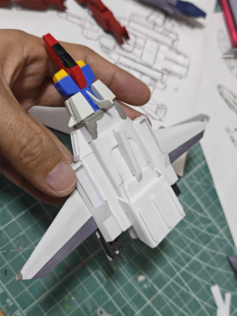 作りながら思いついたドッキング!