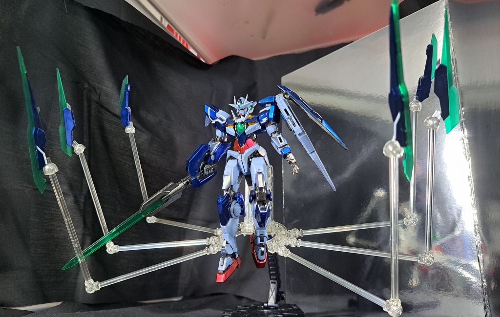 ストフリ用天空の翼エフェクト台座にそれっぽくビットを取り付けてみました！かなりカッコイイと思います…