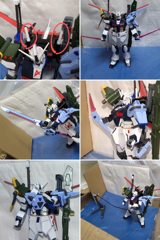 マルチプルアサルトストライカー改を装備時に使用できる武装。 ビームサーベル×2アニメの作中等では一度も使用されなかった武装。 15.78m対艦刀 シュベルトゲベール敵シールドごと一刀両断にできる程の斬れ味を持つビームソード。 ビームブーメラン マイダスメッサー左肩にマウントされるビームブーメラン。 ロケットアンカー パンツァーアイゼン左腕に装備されるロケット推進式のアンカー。対ビームコーティングが施されている為、シールドとしても使える。ただ面積が小さい為、使わずに回避ばかりが多くなってしまいます。