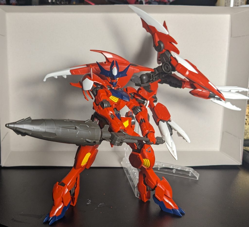 アメイジングバルバトスルプス良い赤色してる