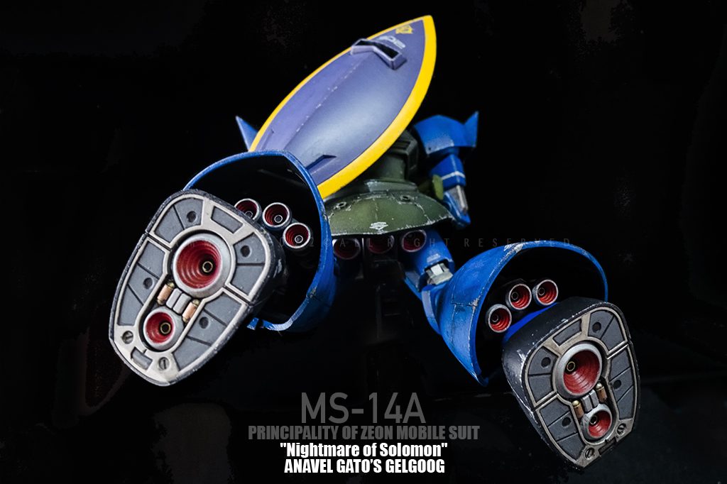 MS-14A ガトー専用ゲルググ (2022完成) 全筆塗 !–3枚目/制作者：Kamman