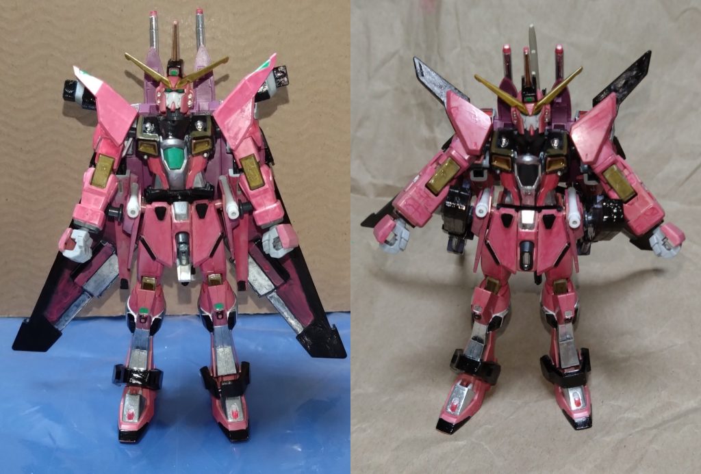 以前投稿したスペランツァと比較してみて下さい。少しカラー変更した部分が目立つかも。 https://gumpla.jp/hg/1673702