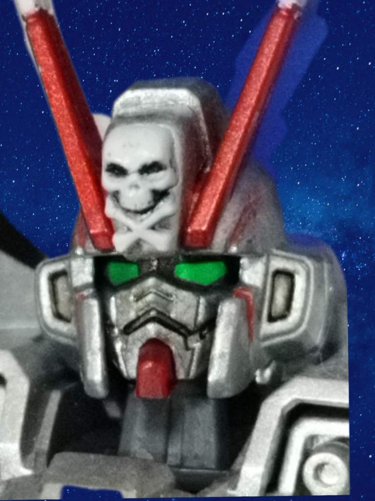 顔の赤隈取りなかなか難しかったです。