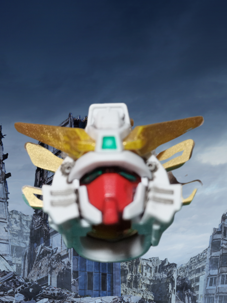 顔アップ。金塗装も入れてます。