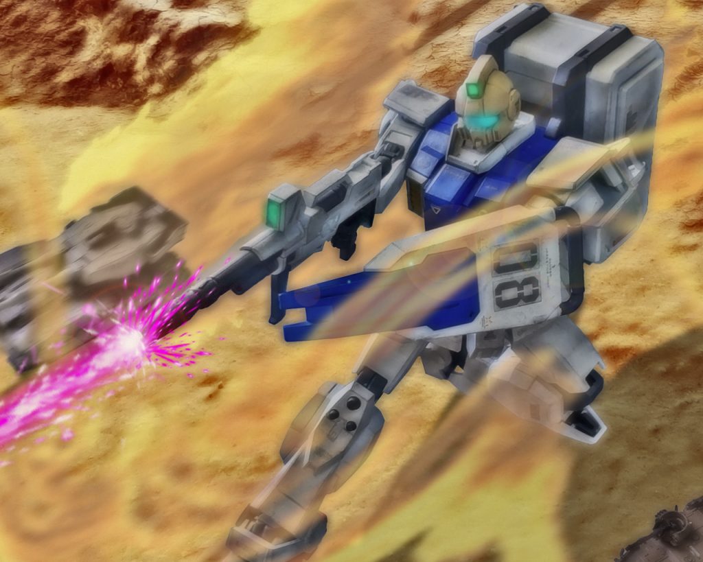 「当時の私は反戦の意識が強く、銃を持つ兵隊に対して何処となく嫌悪感がありました。ですがそこであった同い年位の地球連邦軍士官の青年やゲリラの子と話しをし、この戦争について色々考えさせられる事が多々ありました」「具体的にお話できますか?」「それをしたら三日三晩あっても足りませんよ」「あはは、では少しで良いのでお話を聞けたら」「一年戦争以降も紛争は続いていますが、私は今でも戦争は反対です。ですが、そこに行かなくては分からない声があるという事実をこの戦争では知りました。私は反戦を訴えながらも中立であるサイド6に守られている立場であり、戦時中はどこか他人事のような感覚でいたと思います。ですが実際に地球での取材を通し、そこにいる人達の声を聞き自分の知らない沢山の世界を知ることができました」「…ほう」「正しい戦争なんてない。でもそれぞれの正しさの中で生きている。取材の中で補給部隊に同行した際にとある村で、子供達が連邦軍が医薬品に使う植物の栽培を手伝っていました。私はそれに対して色々疑問や嫌悪感と葛藤しました。でもその子供達は自分のしている事が正しいと思って植物の世話をしていました。最初は大人達に言われてやっているだけだったかも知れませんが、その子達にはその子達の世界があるのだと知りました」「極東戦線ではそんな事があったんですね」