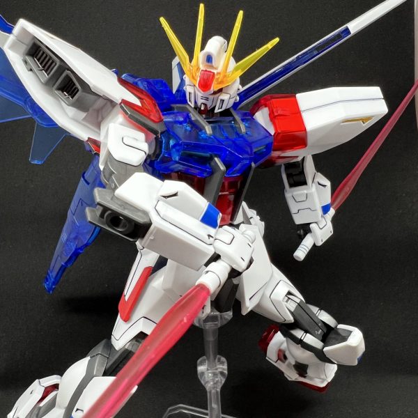 息子と作ったビルドストライク ソリッドクリア