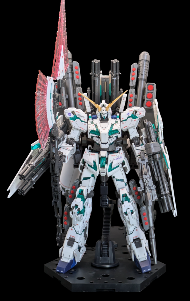 RG フルアーマーユニコーンガンダム 部分？塗装–2枚目/制作者：てんちゃ