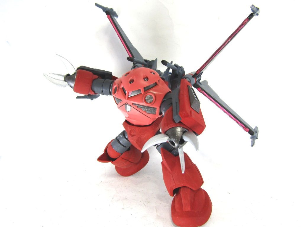 いきなりズゴック！角と足裏を作る余裕はありませんでした。地震がなければ角までは間に合った気がします。