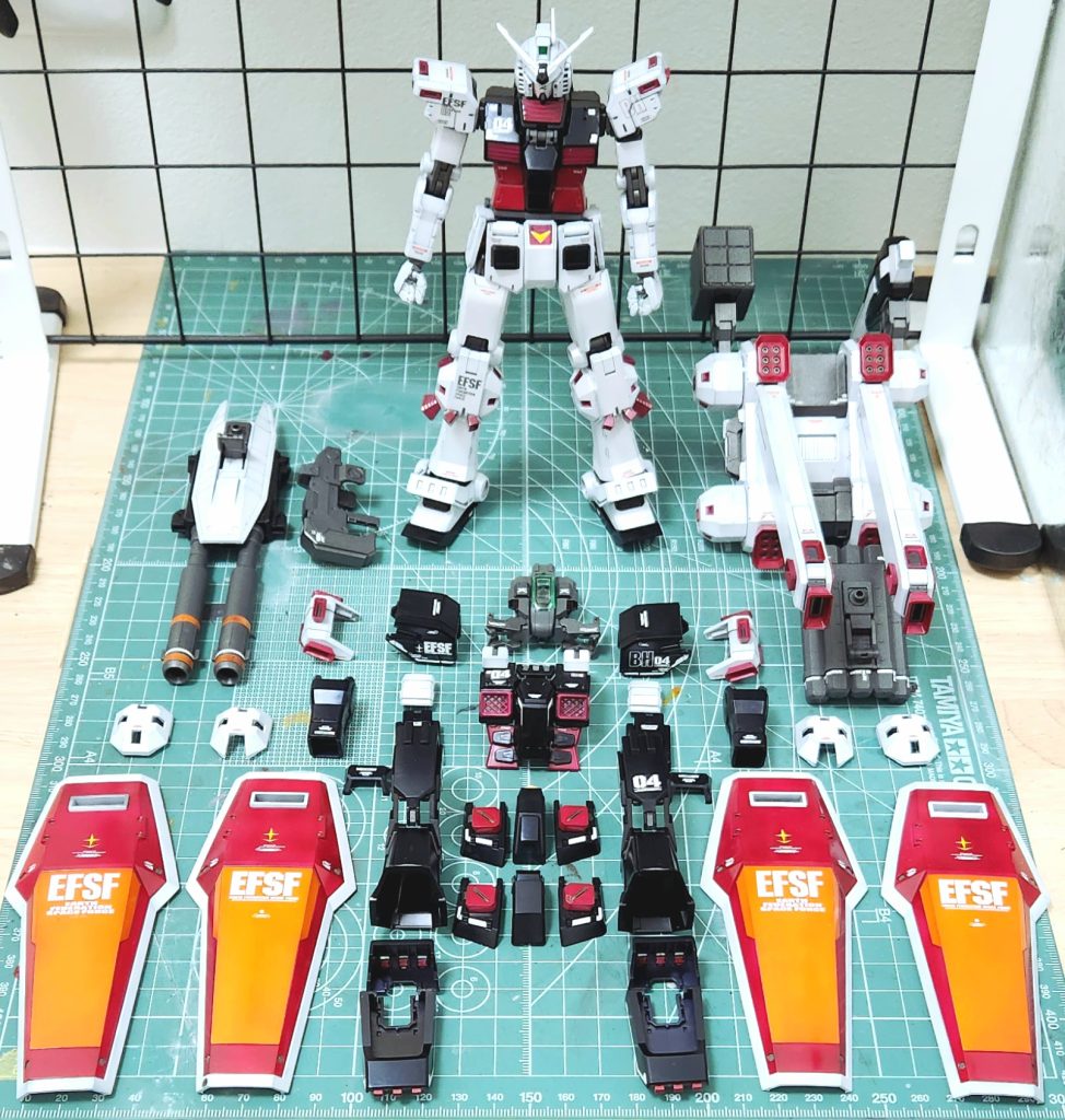 MG フルアーマーガンダム　ver.Ka(サンダーボルト版)–4枚目/制作者：@yumitank0312