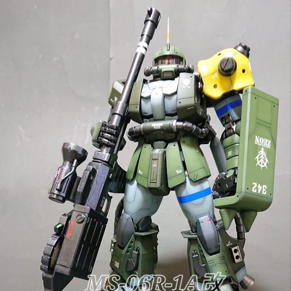 《MS-06R-1A 高機動型ザク改 ゲルハルト バルクホルン中尉機》MG高機動型ザク