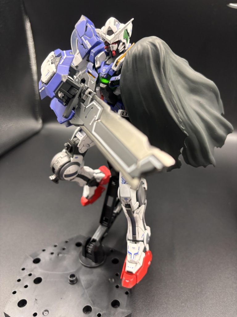 基本的な塗装を施しつつ、デザインナイフ等でダメージ表現をつけていく…塗装のミスもダメージ表現で隠せたりするので、リカバーしやすかったのはここだけの話