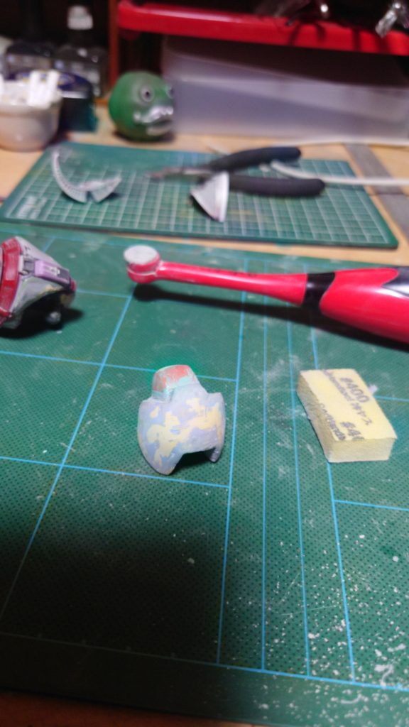 太ももをスカート内ぎちぎちにしたくてポリパテでボリュームアップ!ええモモになりました💕