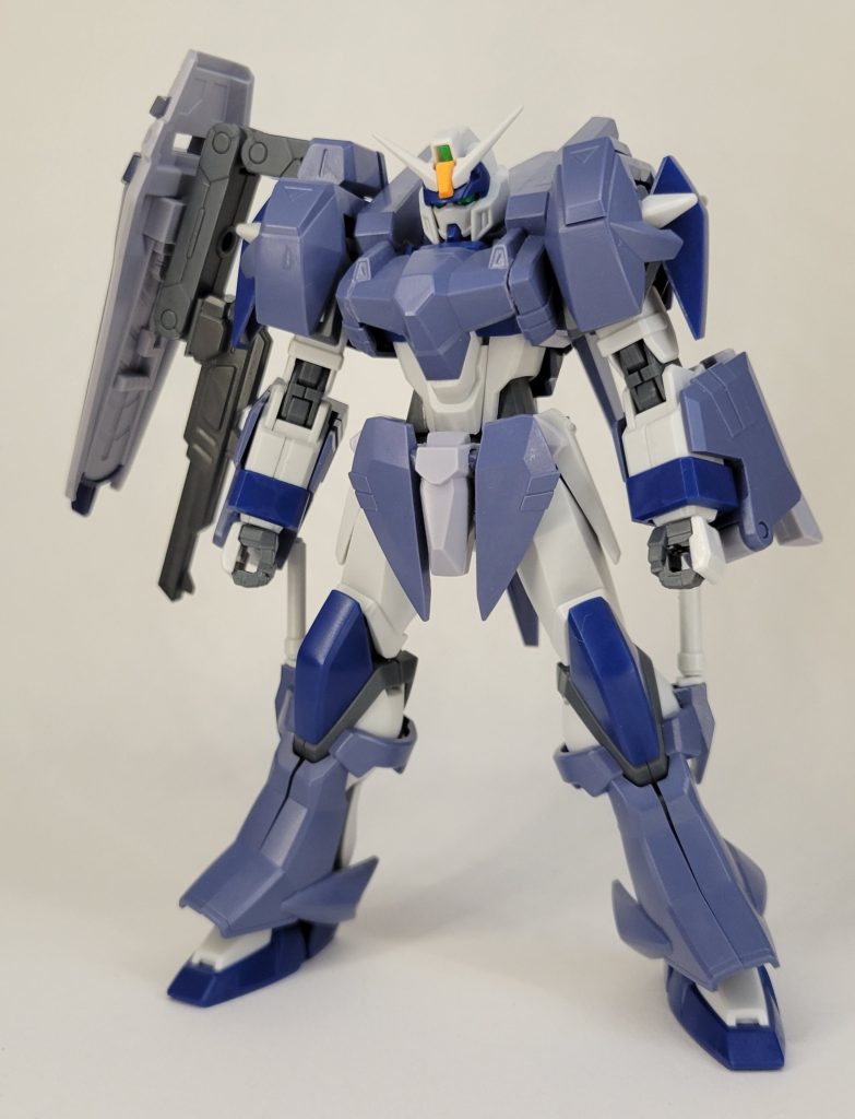 HGCEデュエルにフォルテストラを着せただけ状態。 胸を削ったくらいで本体にはほとんど手を加えてなかったりします。