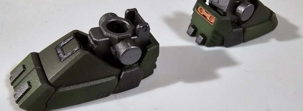 メタルパーツの埋め込み前