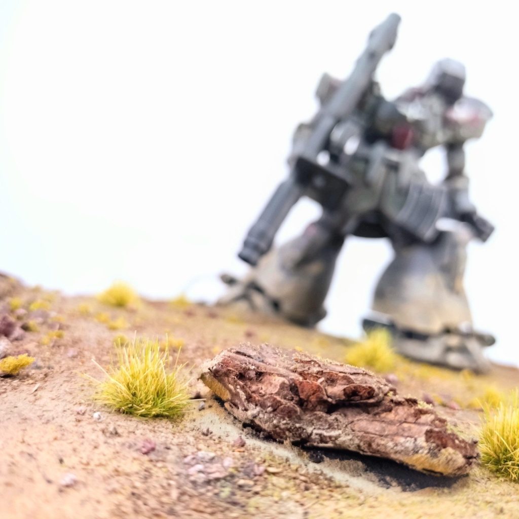 乾燥地帯ジオラマ｜RotStaffelさんのガンプラ作品｜GUNSTA（ガンスタ）