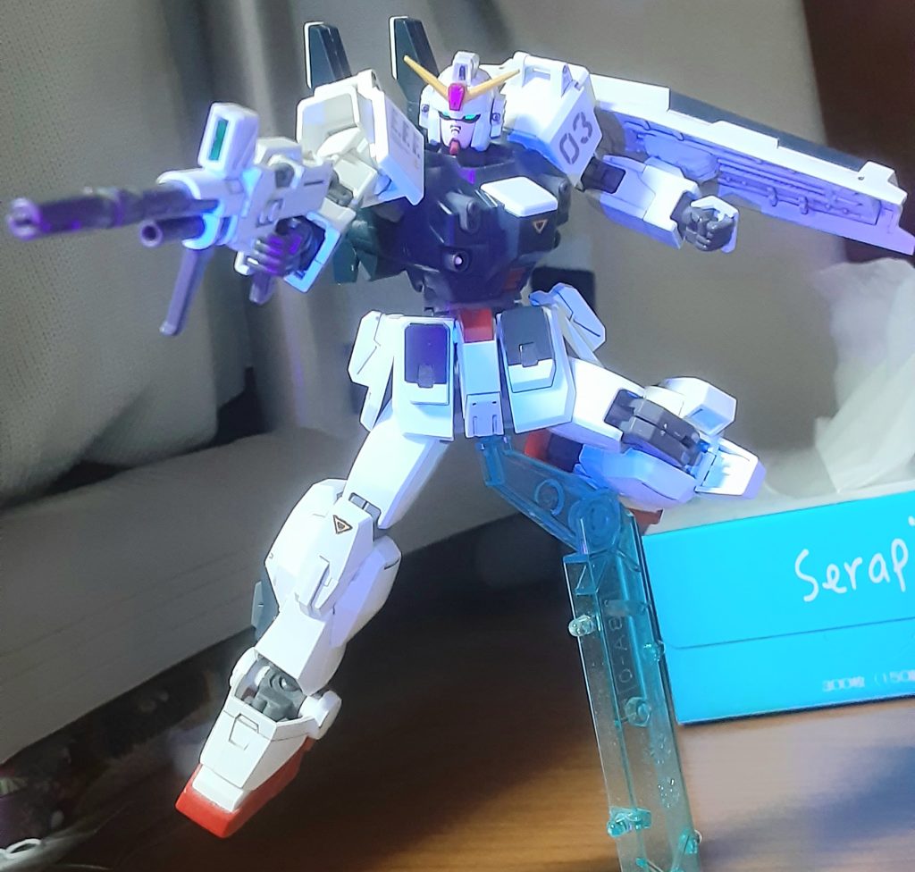 ライフル構え斜め前