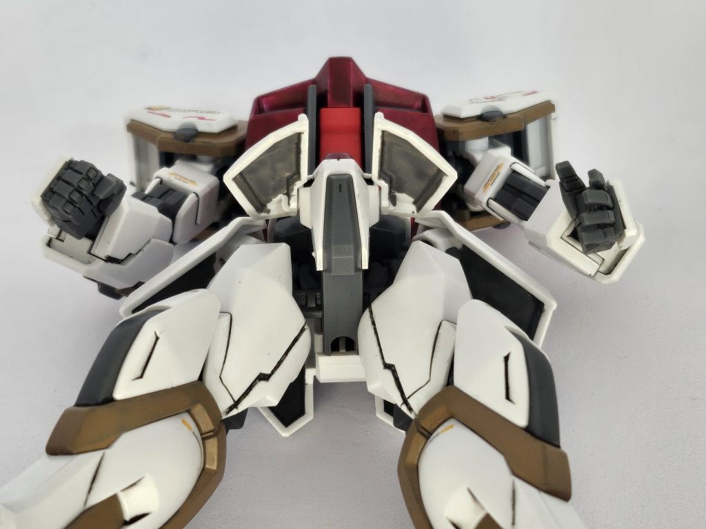 スカートの裏も塗ってみましたが、まず見えない。