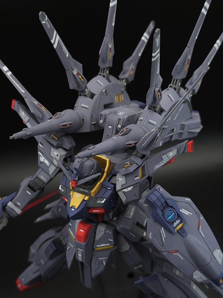 重力下でも背面プラットフォームの可動によりドラグーン一斉照射可能