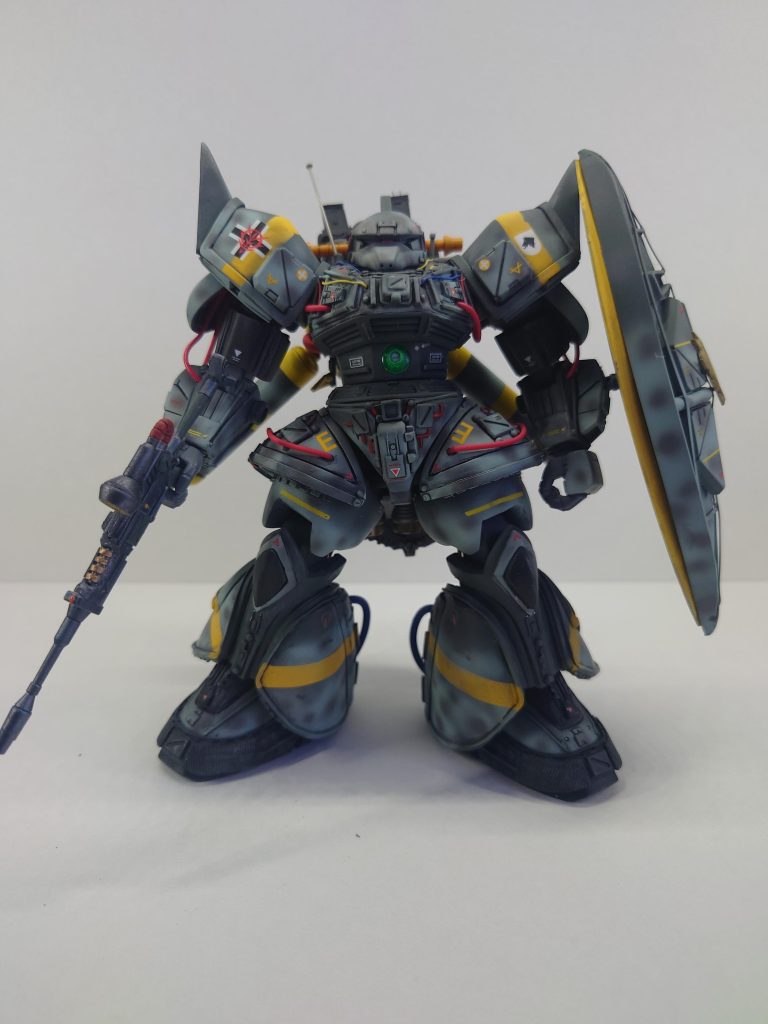 理想の体躯になりました。重量級の重さの感じがでたかな?