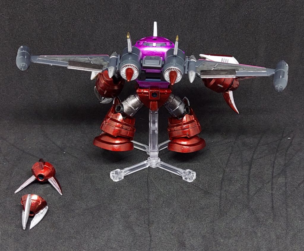 バックは比較的目に優しい仕様でした(←