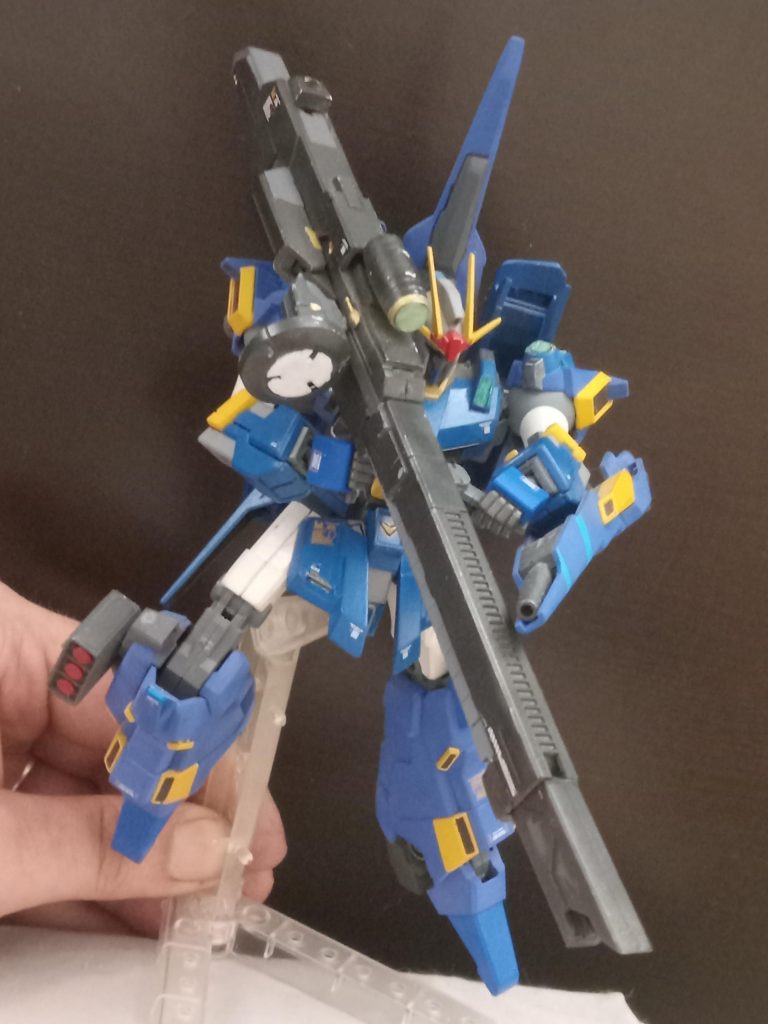 このハイパーメガランチャーはシステムウェポン008のものです。少し改造されています