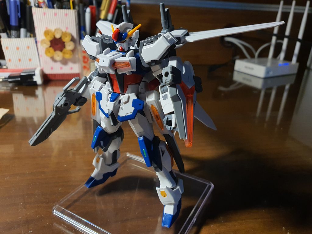 ドッキングするとこんな感じ。この状態はエールパックをイメージした形態。