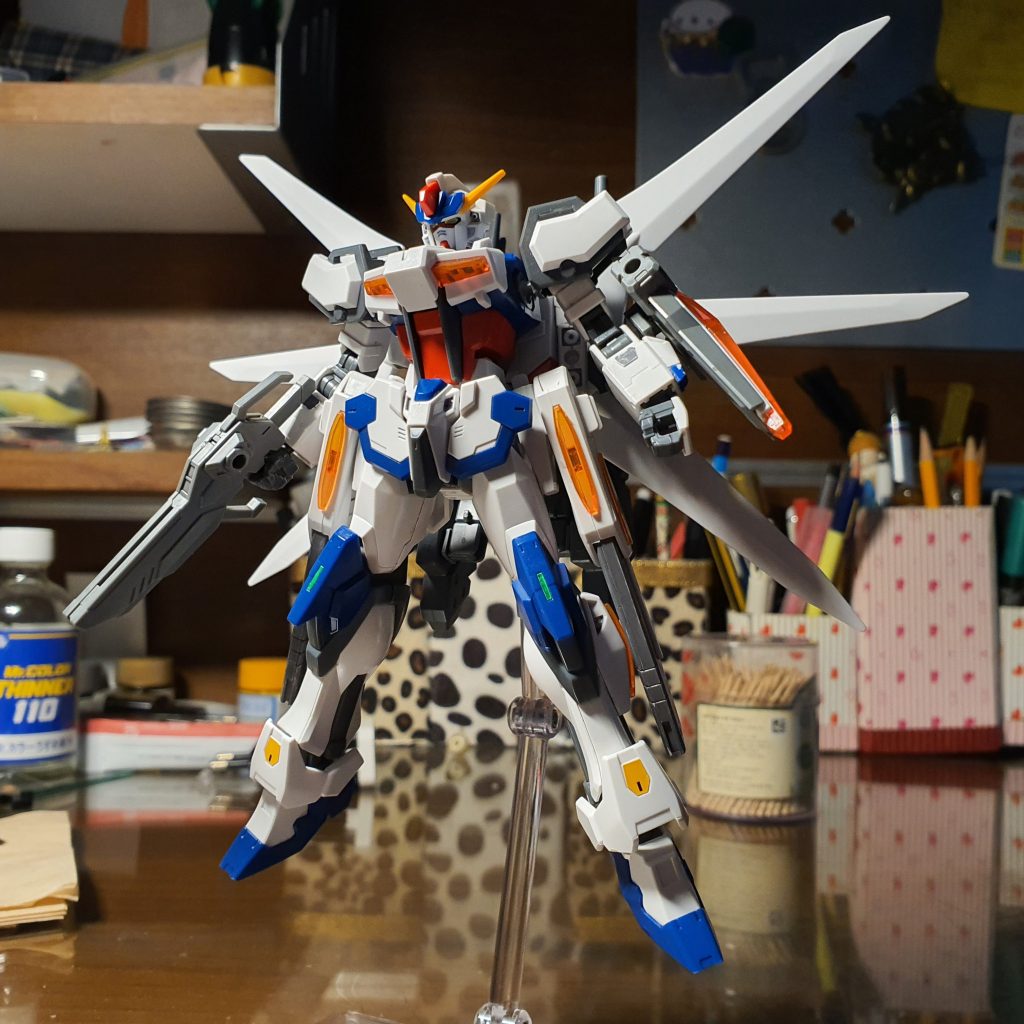 そしてウイングを展開してフリーダムみたいなハイマットモードへ