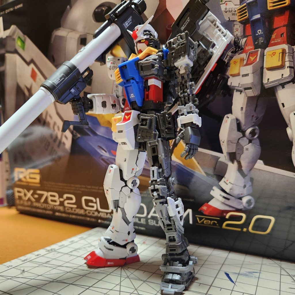 ガンプラ】RG 1/144 RX-78-2 ガンダム Ver.2.0 レビュー | ポッチのガンプラ＋