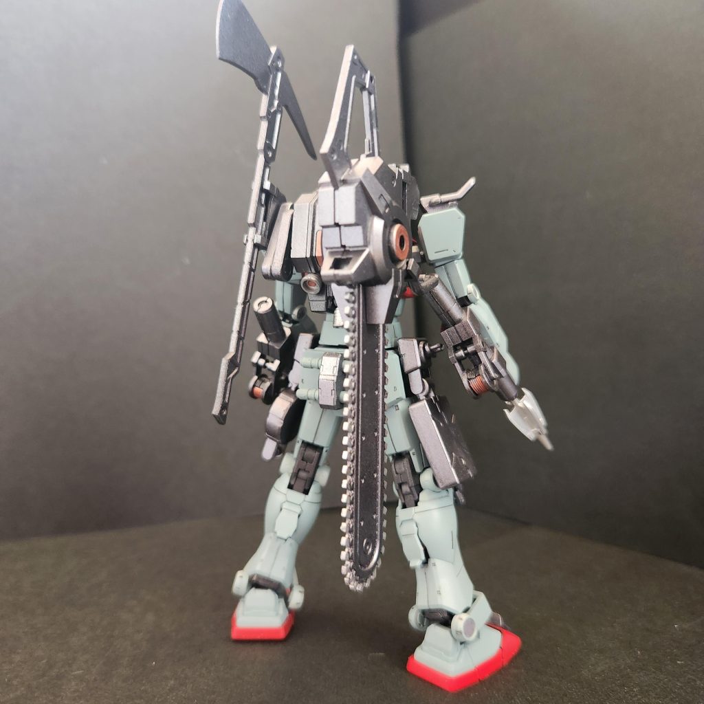 でっかい斧も付けてみました。