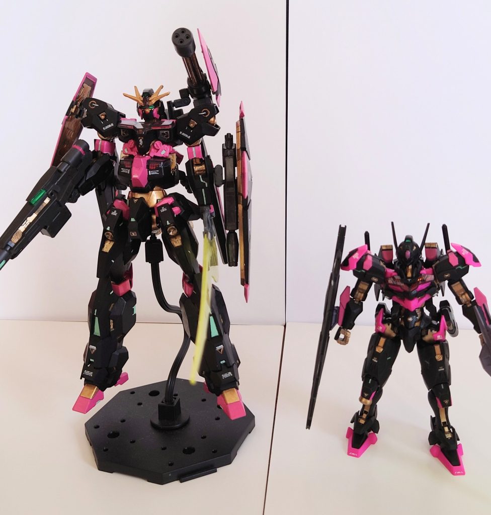 ルブリスと比べると倍近くあります成長が早い妹って感じ。いや、弟かもしれないどっちでもいいや