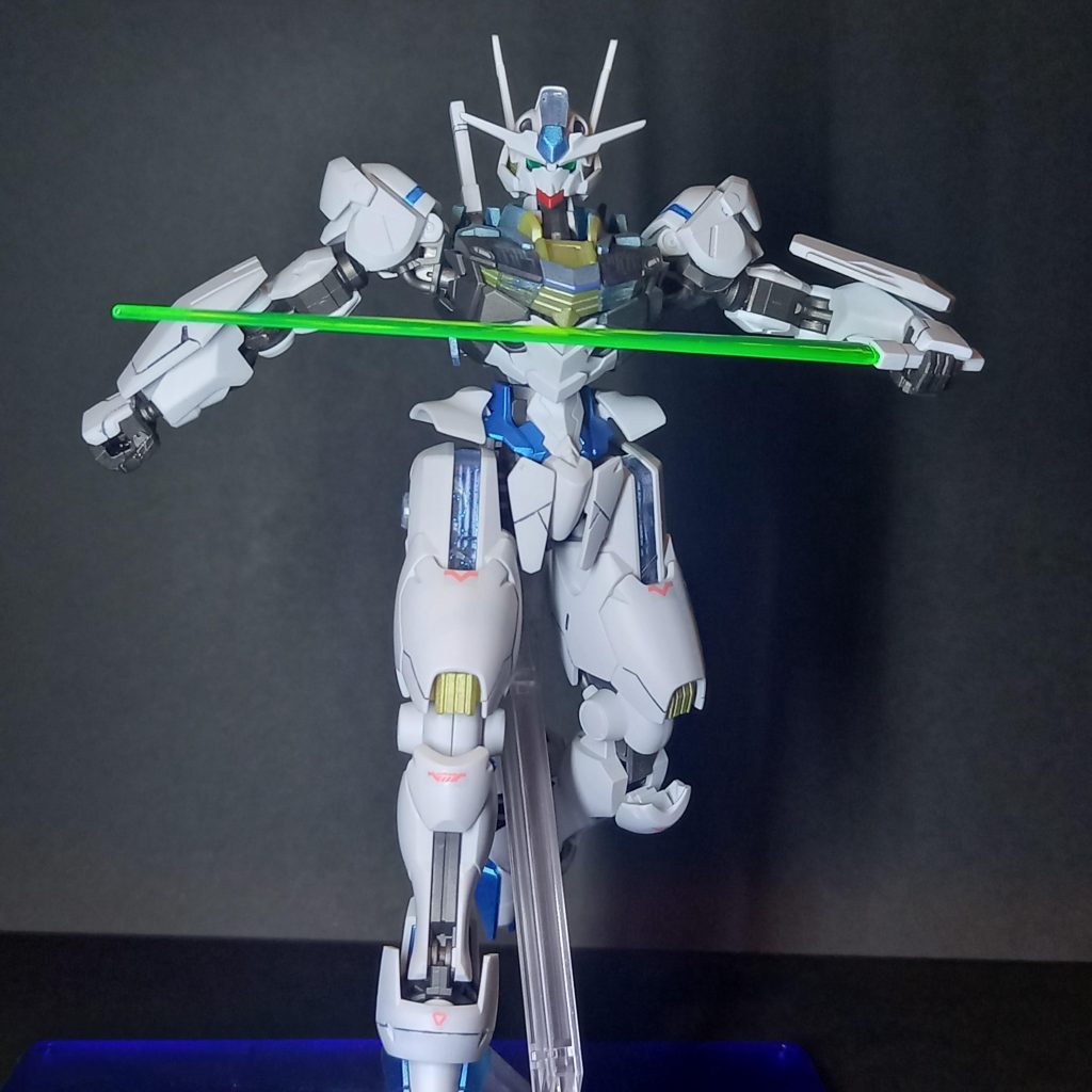 やっぱプラモ元々のスタイルがいいですね。キレイに見えます。