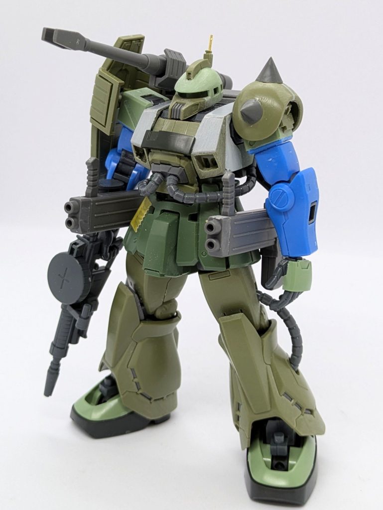 アタマをF2ベースにしないとユニコーン版ぽくならぬということでやってみた。一気にカトキ味が、UC味があふれ出ます。