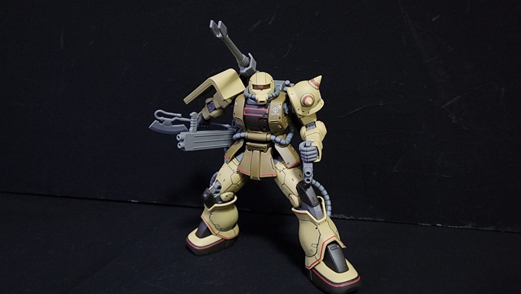 HG ザク・ハーフキャノン–5枚目/制作者：エヴィン