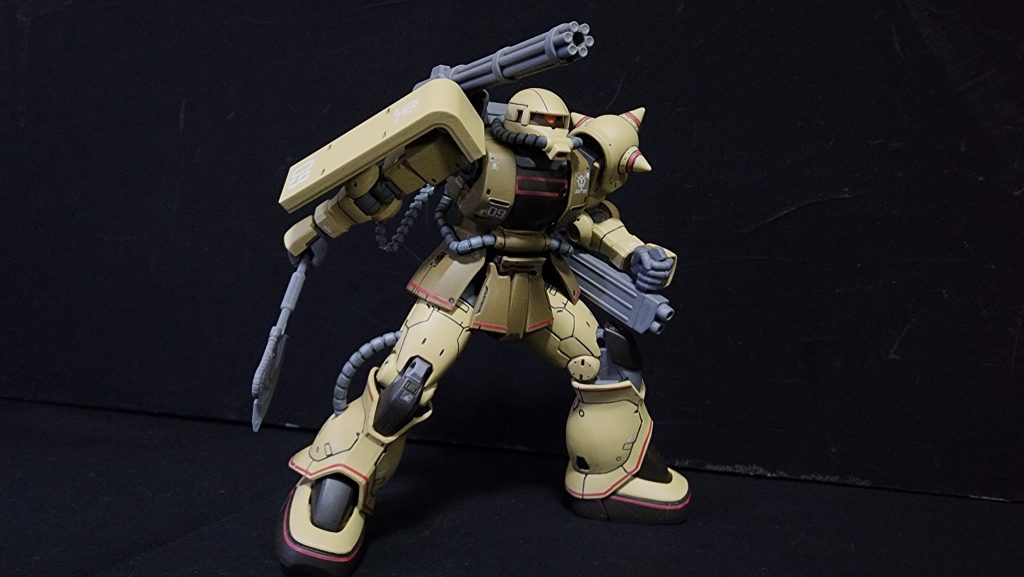 ガトリングにも換装可能です。