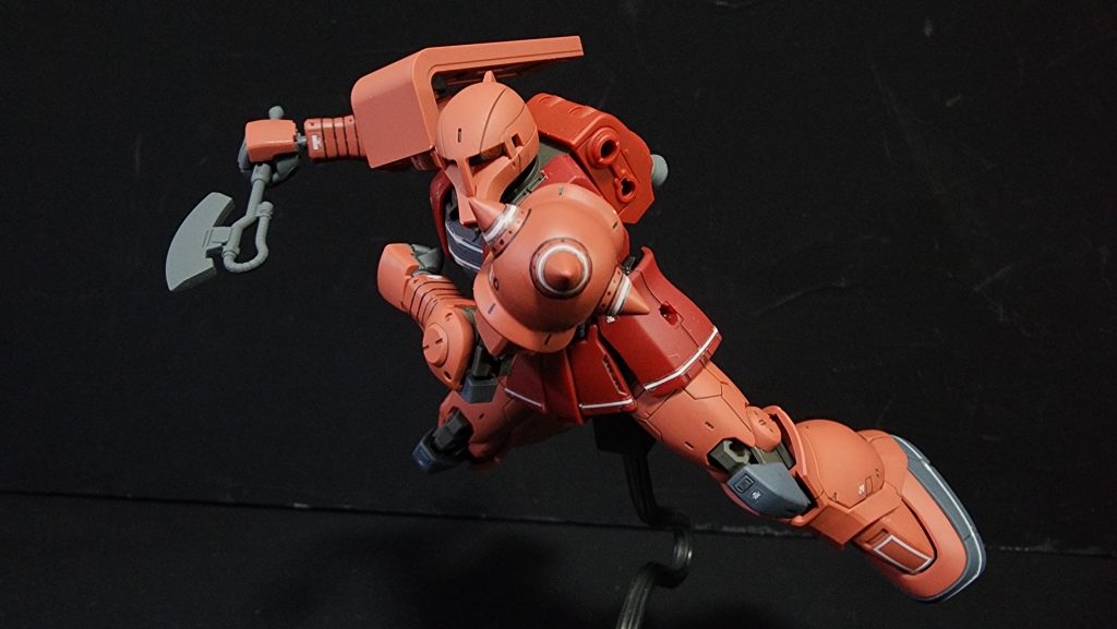HG シャア専用ザクI–5枚目/制作者：エヴィン