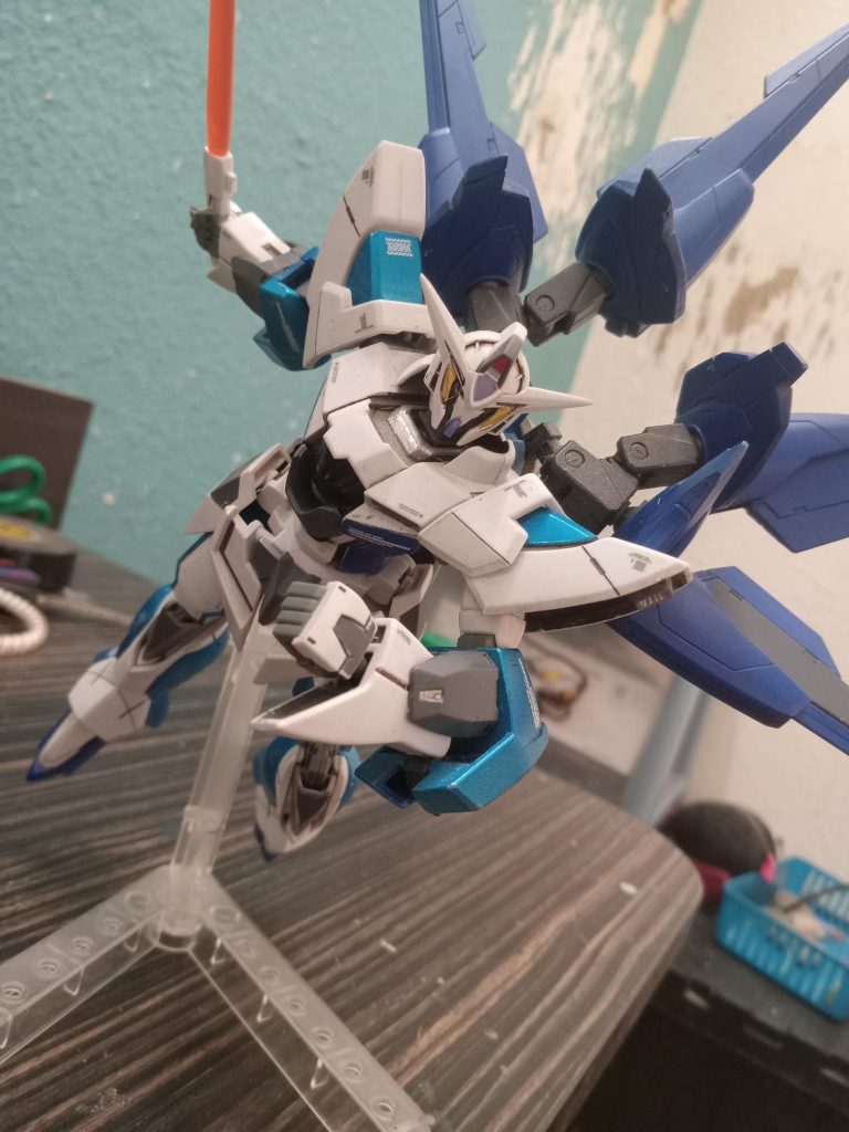 基本的にはHG1.5ガンダムに2セット目の武器を追加して塗装したものです。簡単な組み立てだとは思いますが、それでも期待通りの出来になりました。