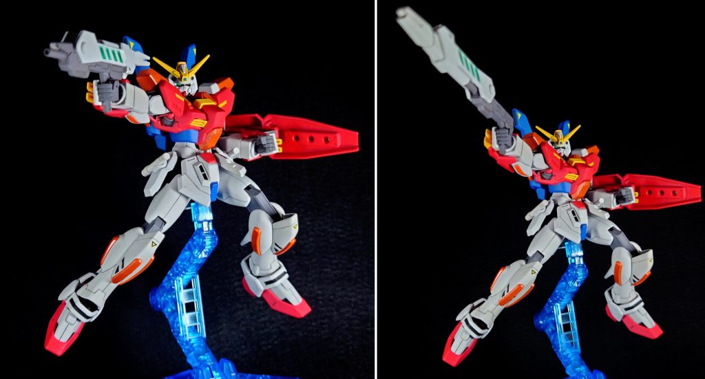 ビームライフル通常モード・高出力モード